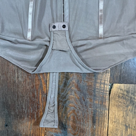 Intimately By Free People Cocoa Brown Corset Bodysuit Women’s Size XL NWT - Picture 8 of 10